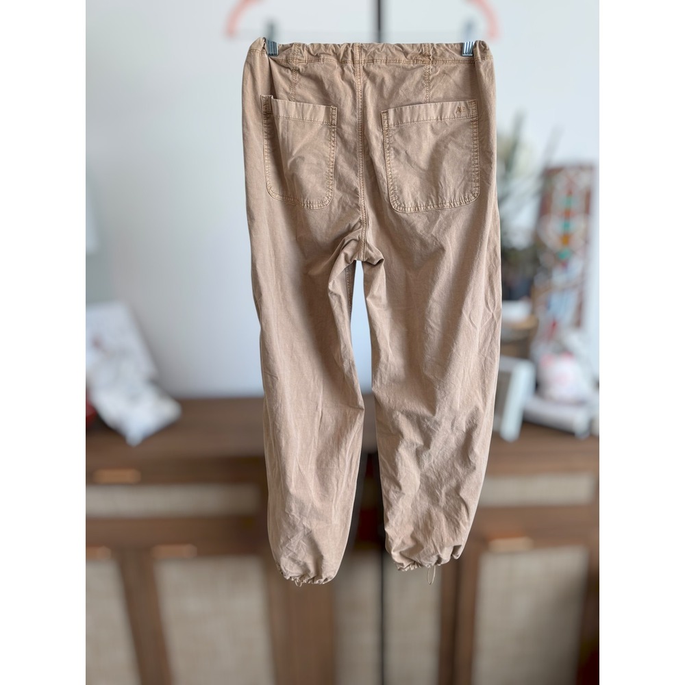 American Eagle Outfitters High Rise Utility Parachute Jogger Pants Brown S - Picture 11 of 13